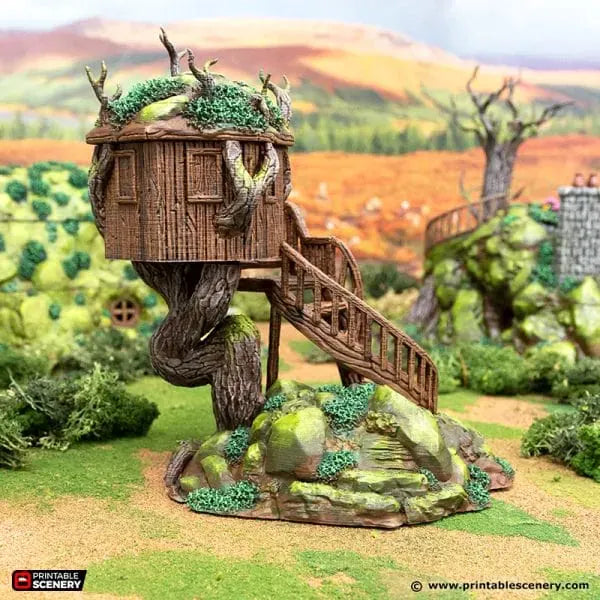 Tree House - Rise of the Halflings - Fantasy Building
