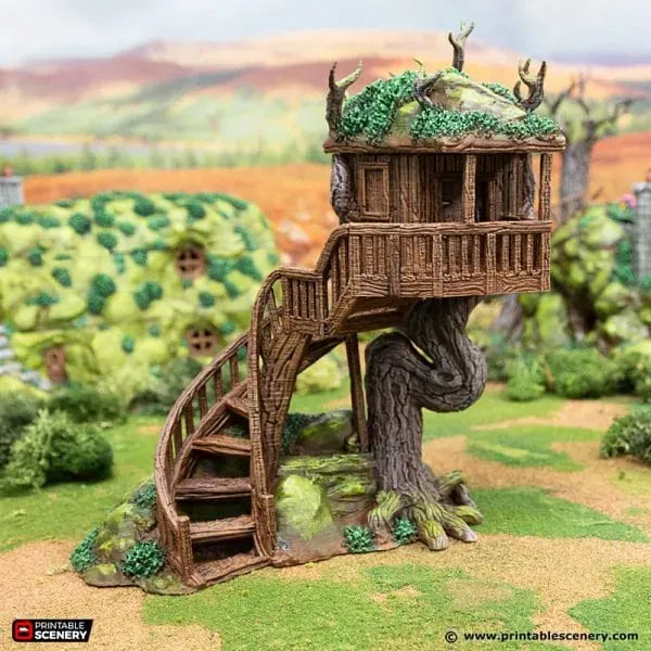 Tree House - Rise of the Halflings - Fantasy Building