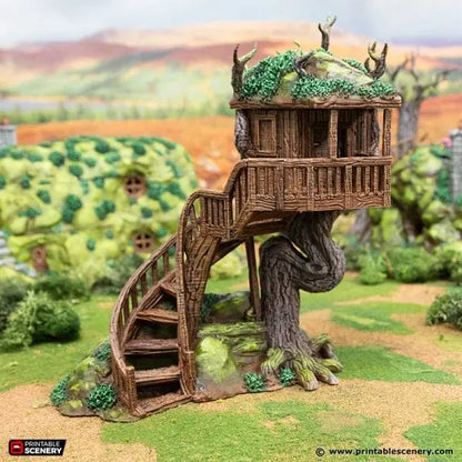 Tree House - Rise of the Halflings - Fantasy Building