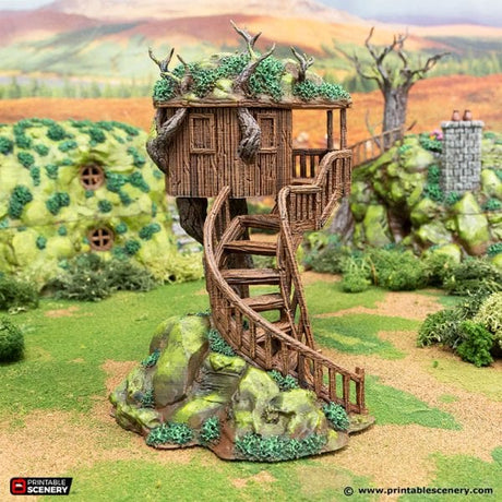 Tree House - Rise of the Halflings - Fantasy Building