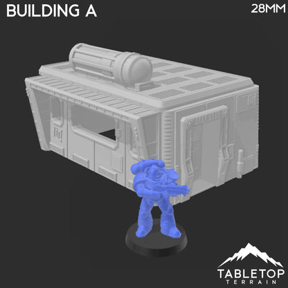 Uladh Starport - A Botched Deal - Stargrave Terrain