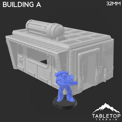Uladh Starport - A Botched Deal - Stargrave Terrain
