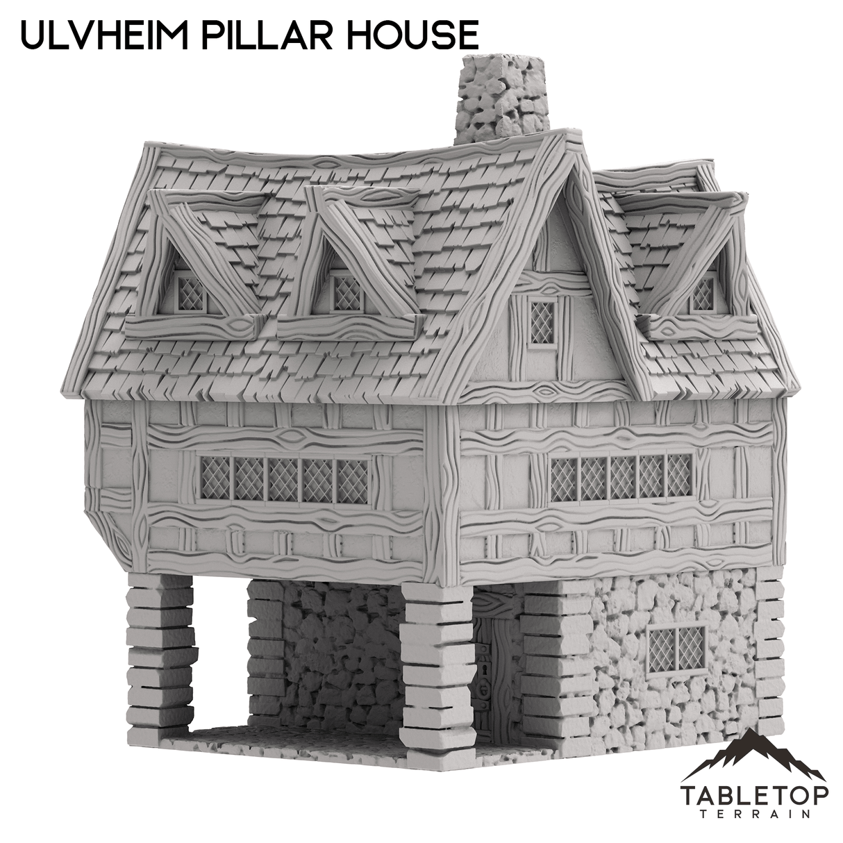 Ulvheim Pillar House - Fantasy Building