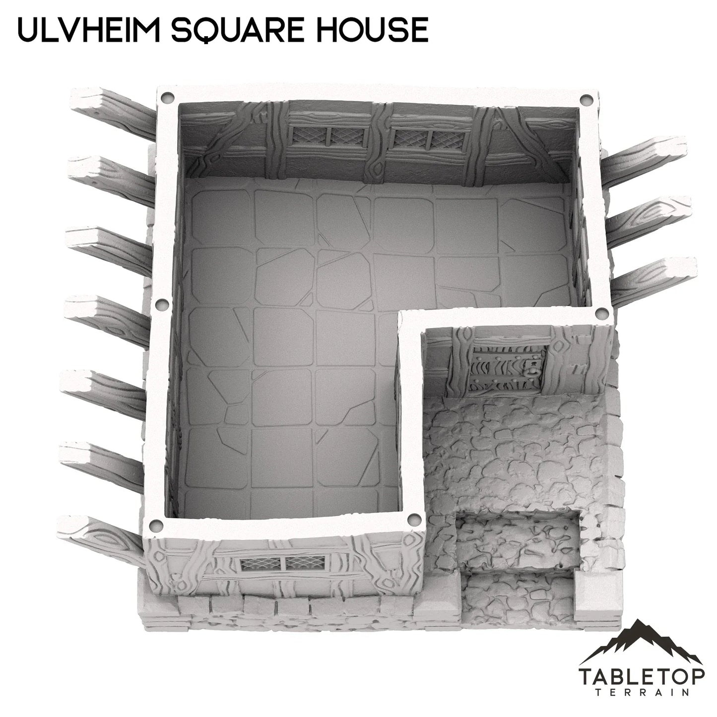 Ulvheim Square House - Fantasy Building