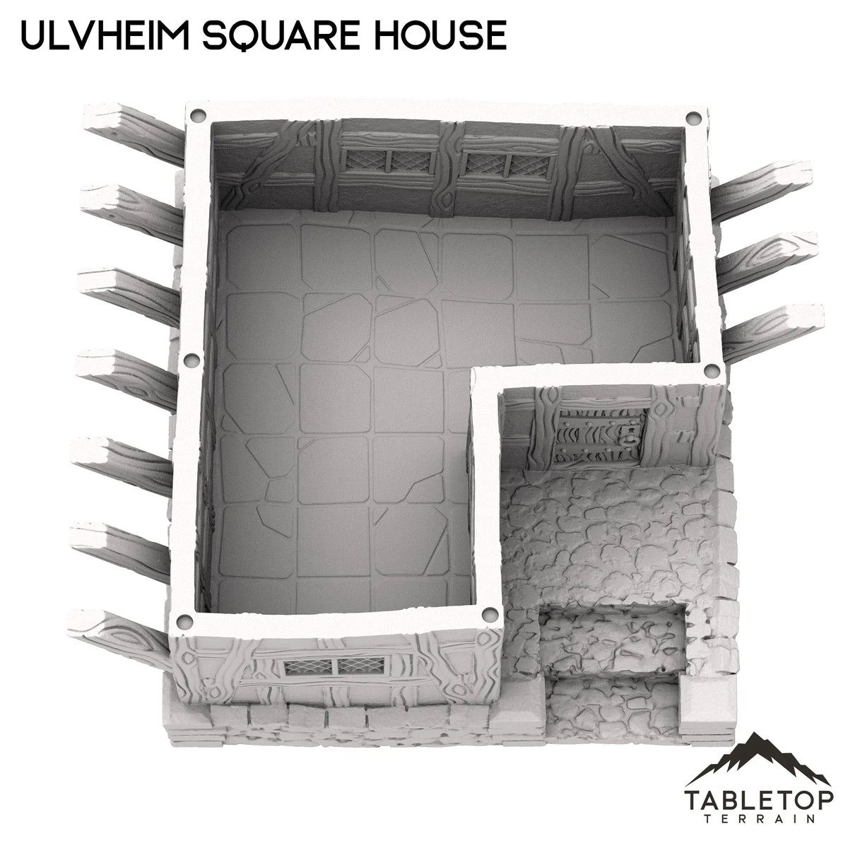 Ulvheim Square House - Fantasy Building