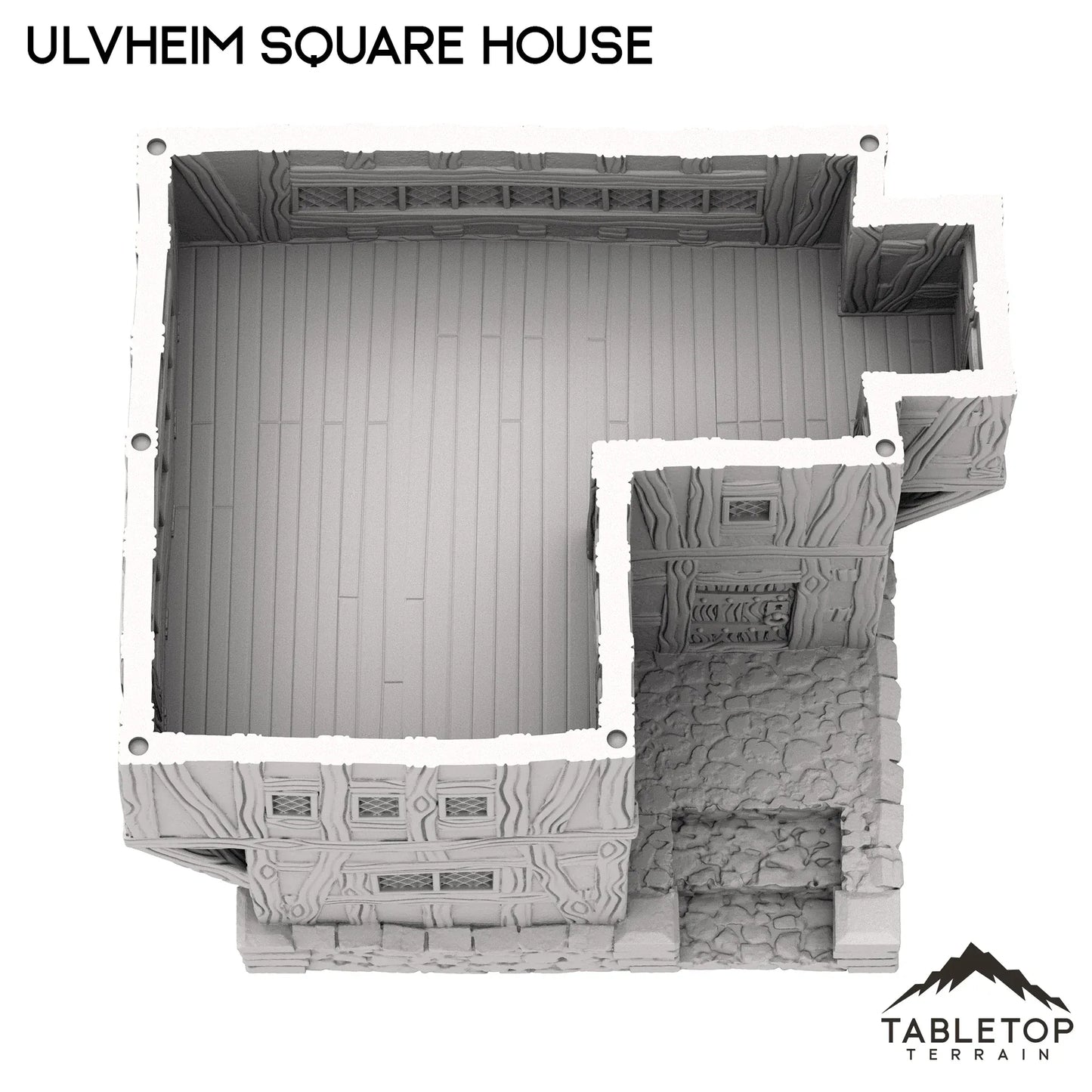 Ulvheim Square House - Fantasy Building