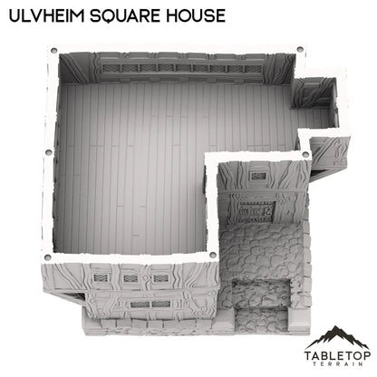Ulvheim Square House - Fantasy Building