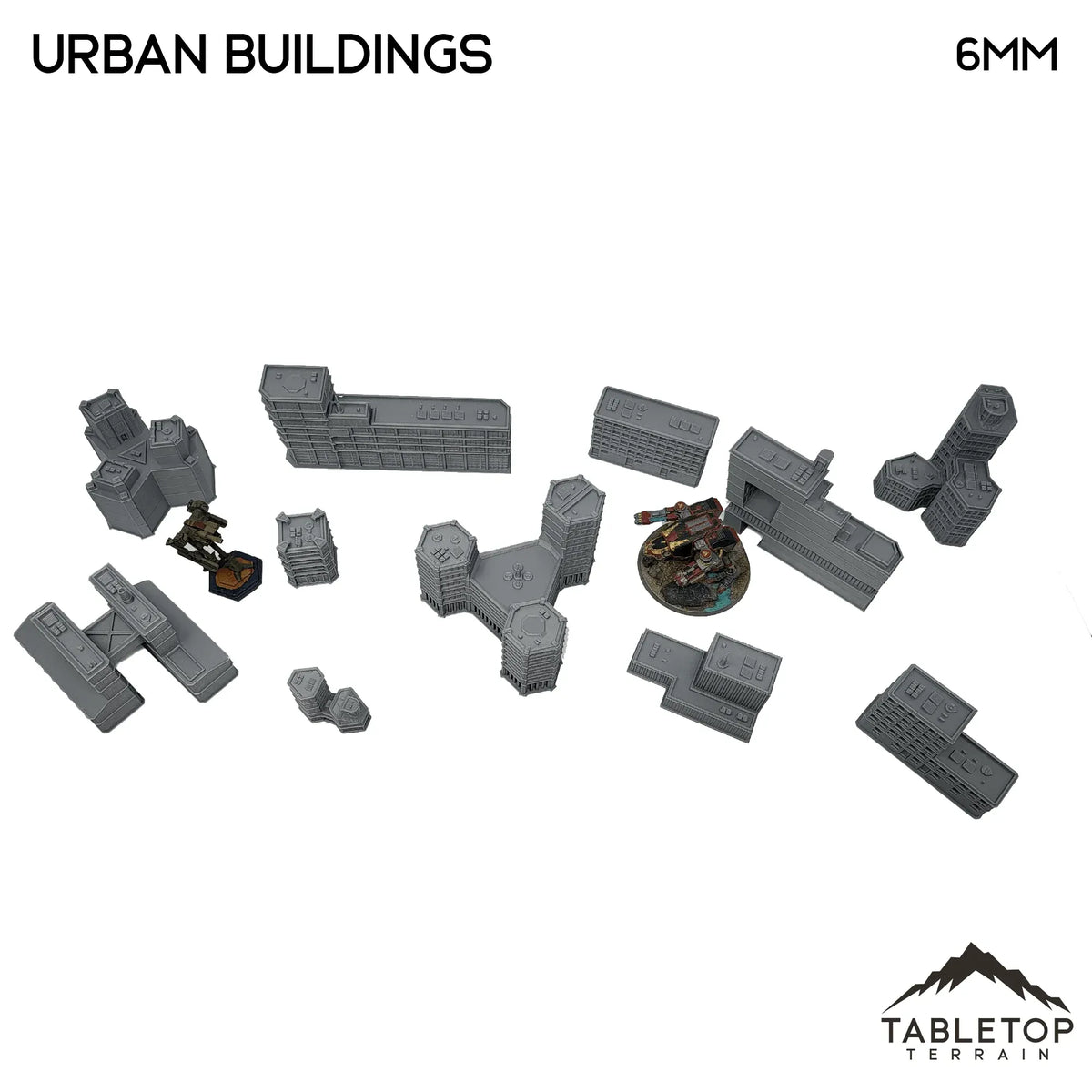 Urban Buildings - 6mm terrain