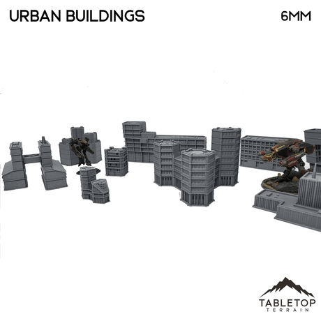 Urban Buildings - 6mm terrain
