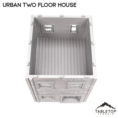 Urban Two Floor Building