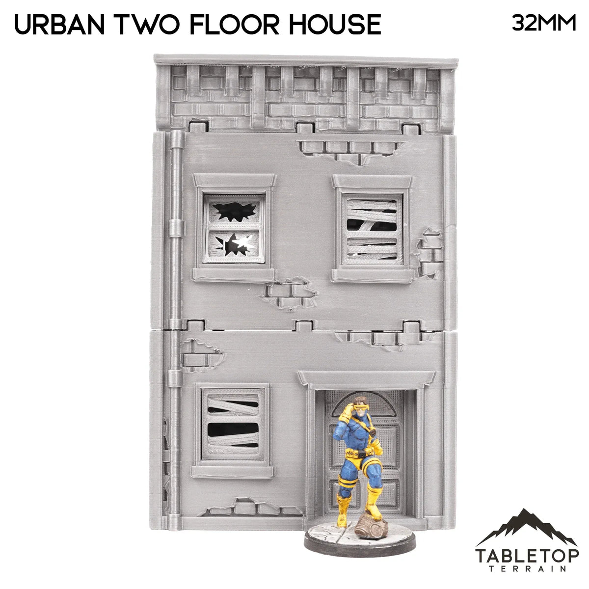 Urban Two Floor Building