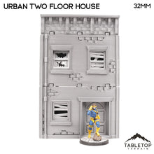 Urban Two Floor Building