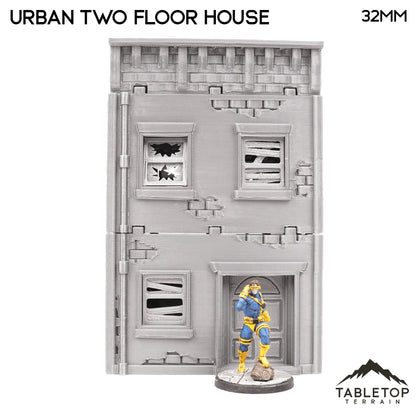 Urban Two Floor Building