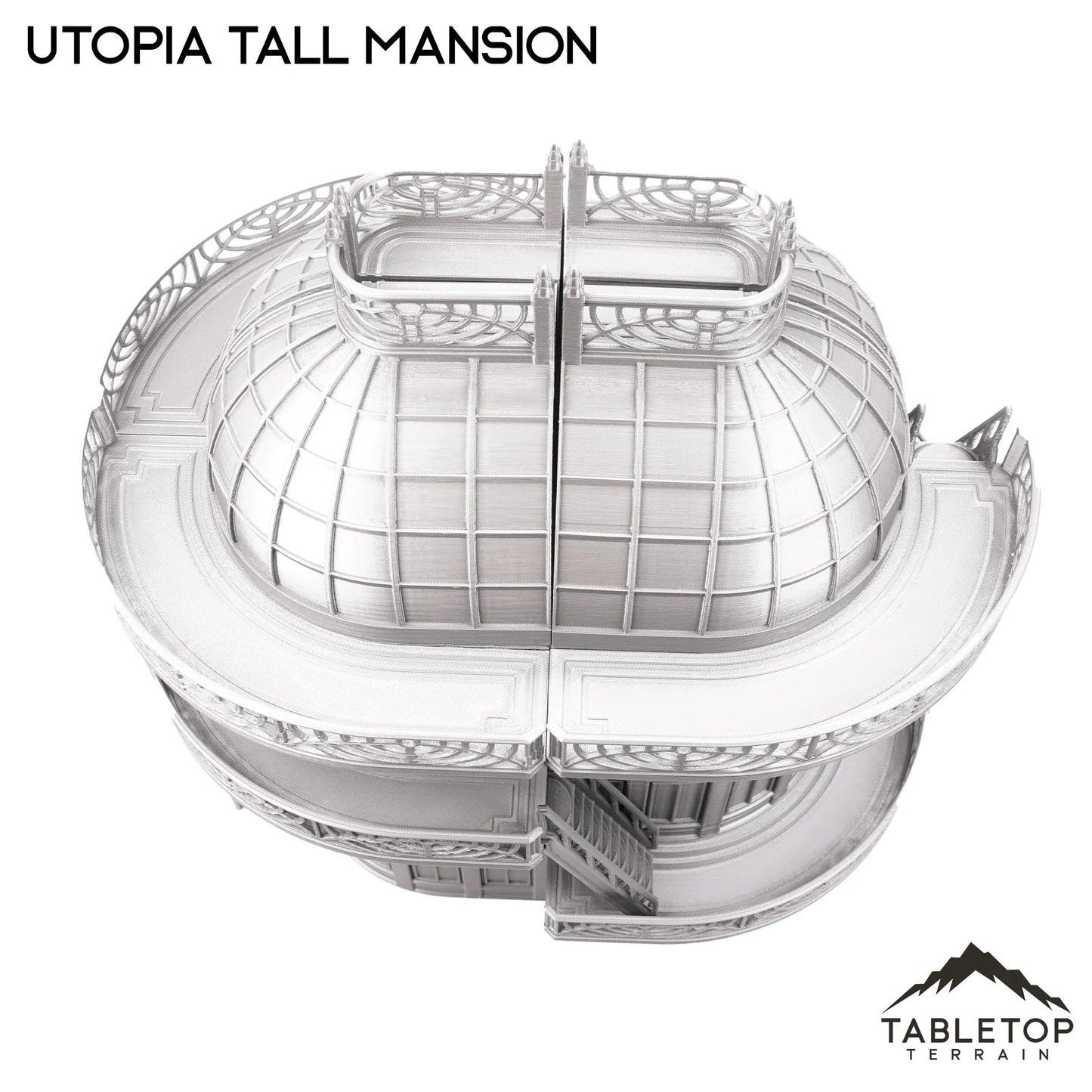 Utopia Tall Mansion Inspired by Theed