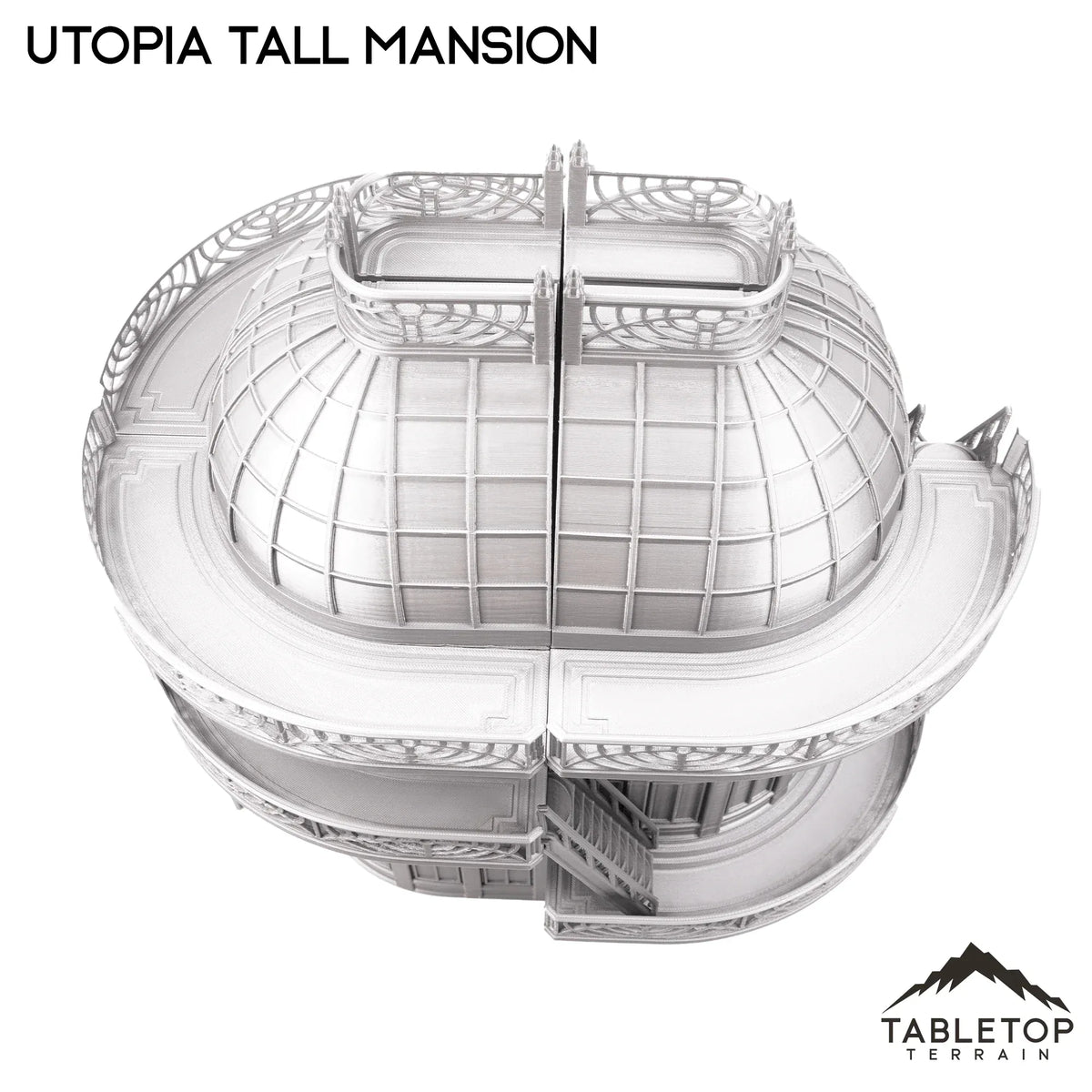 Utopia Tall Mansion Inspired by Theed