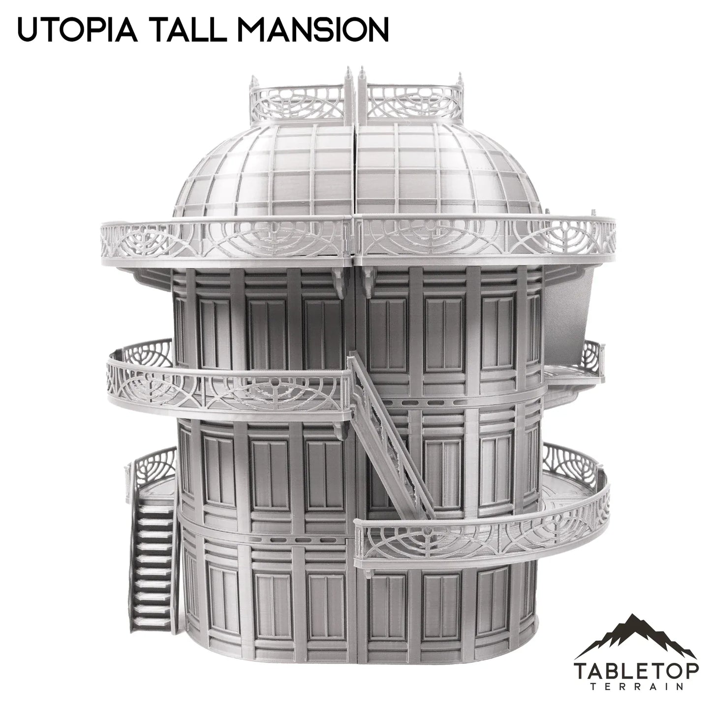 Utopia Tall Mansion Inspired by Theed