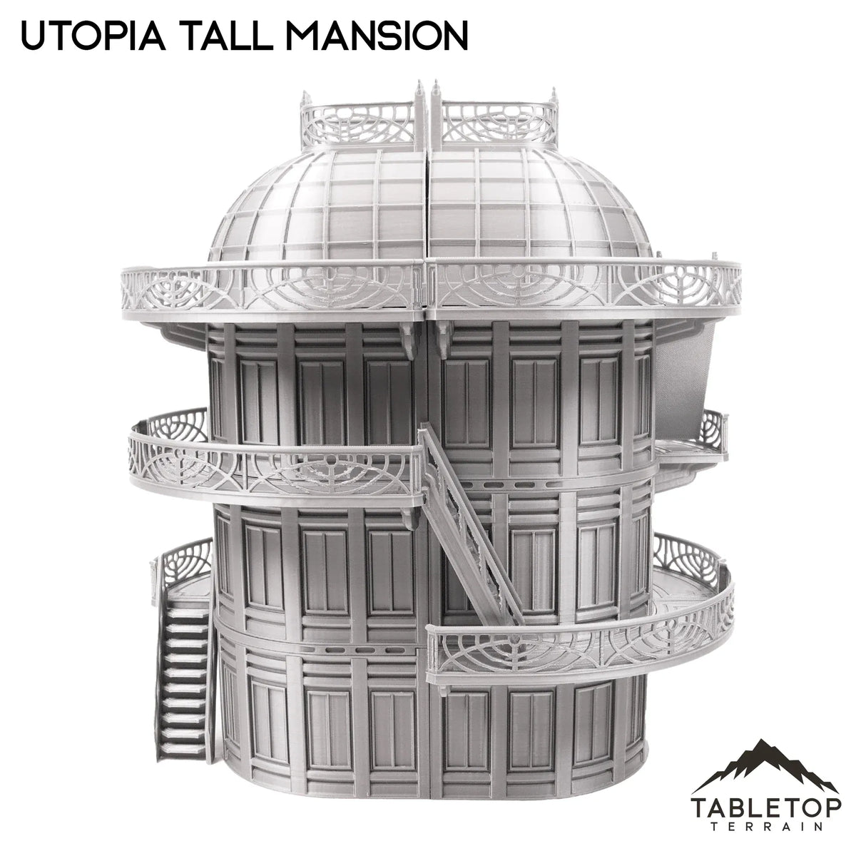 Utopia Tall Mansion Inspired by Theed