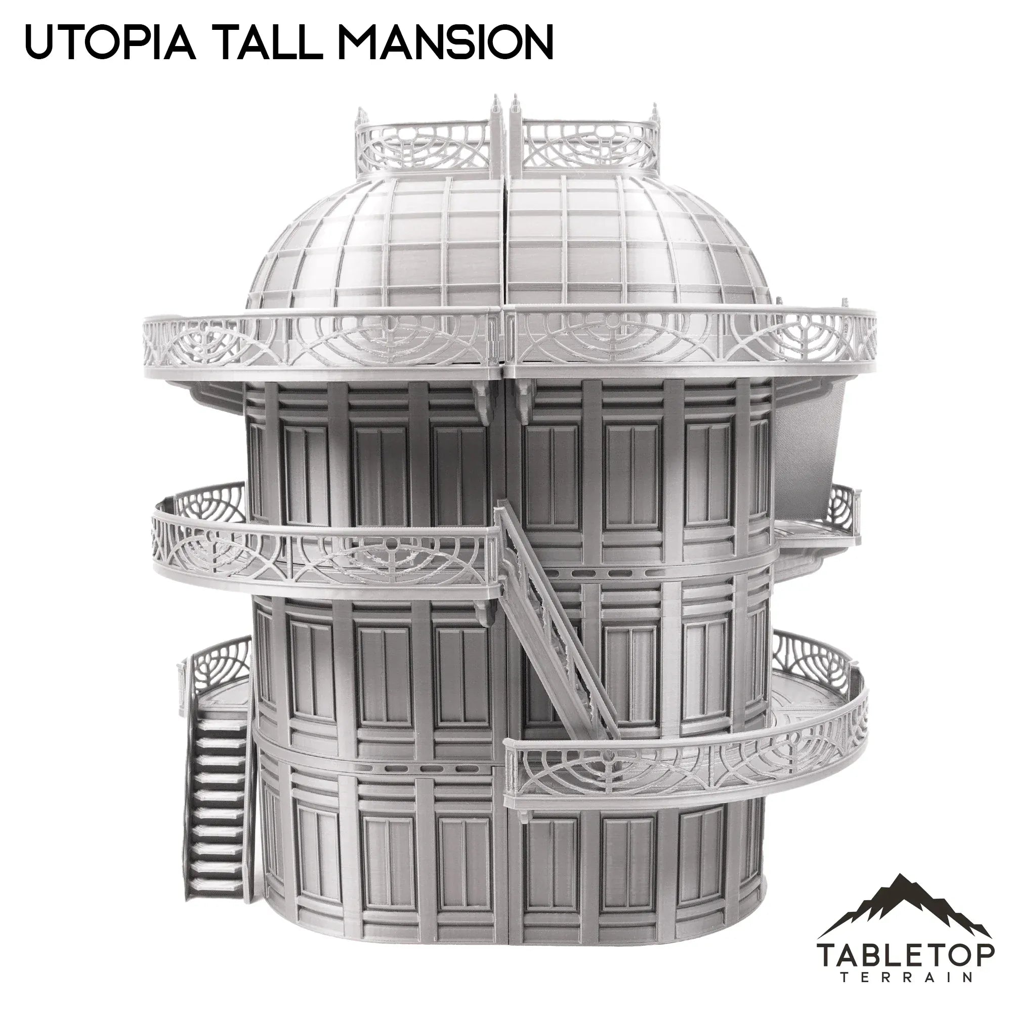 Utopia Tall Mansion Inspired by Theed