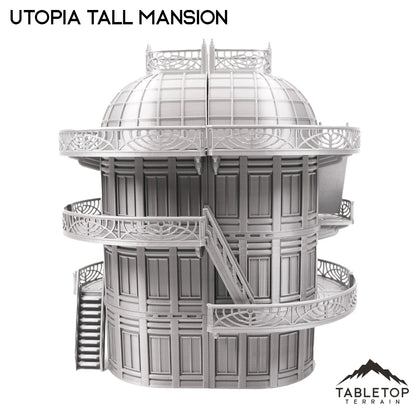 Utopia Tall Mansion Inspired by Theed