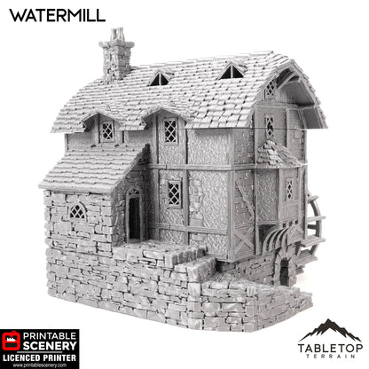 Watermill - Fantasy Building