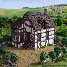 Wattle and Daub Barlyway Cottage - Country & King - Fantasy Historical Building