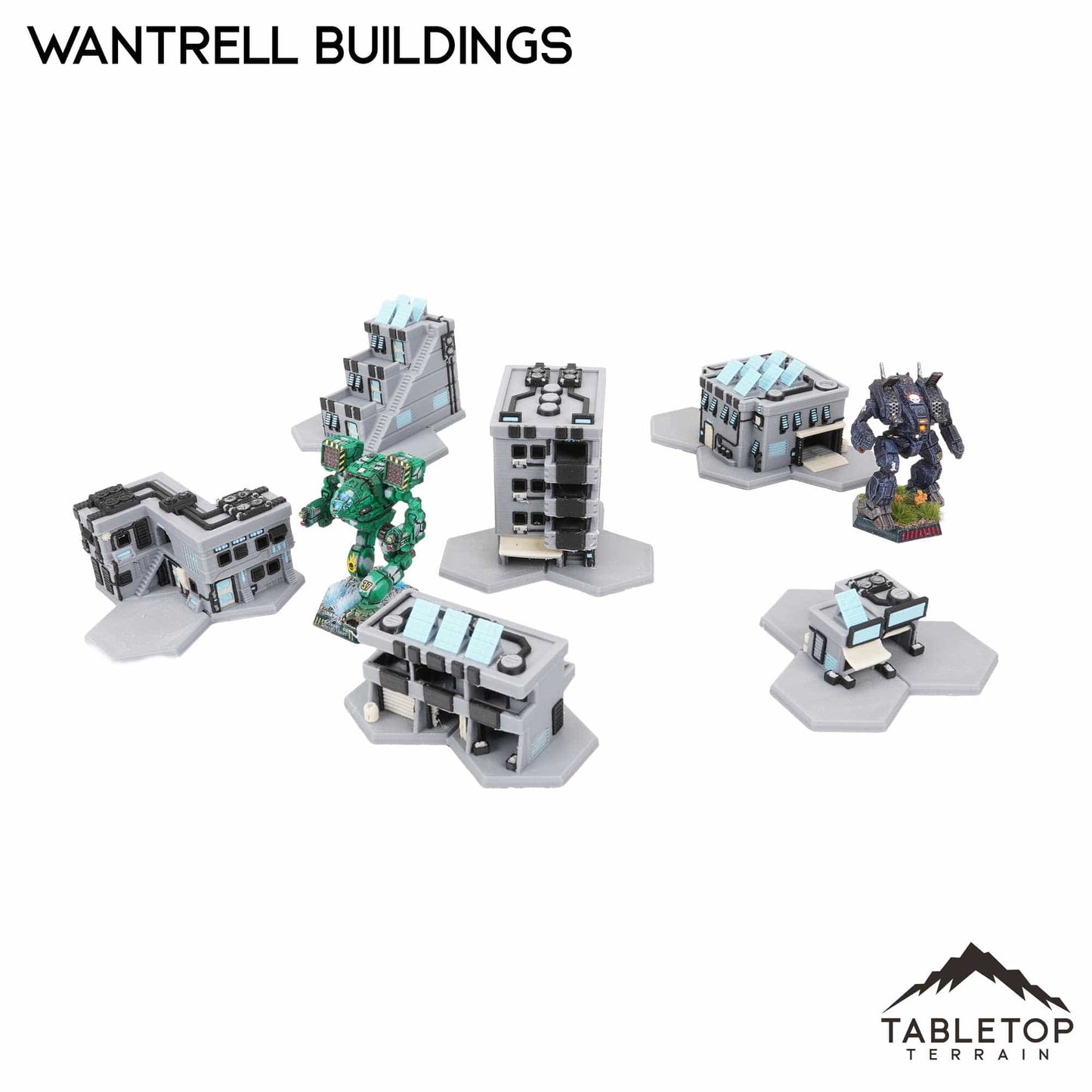 Mecha City Wantrell Buildings