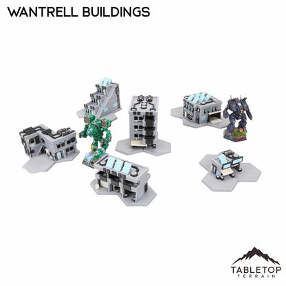 Mecha City Wantrell Buildings