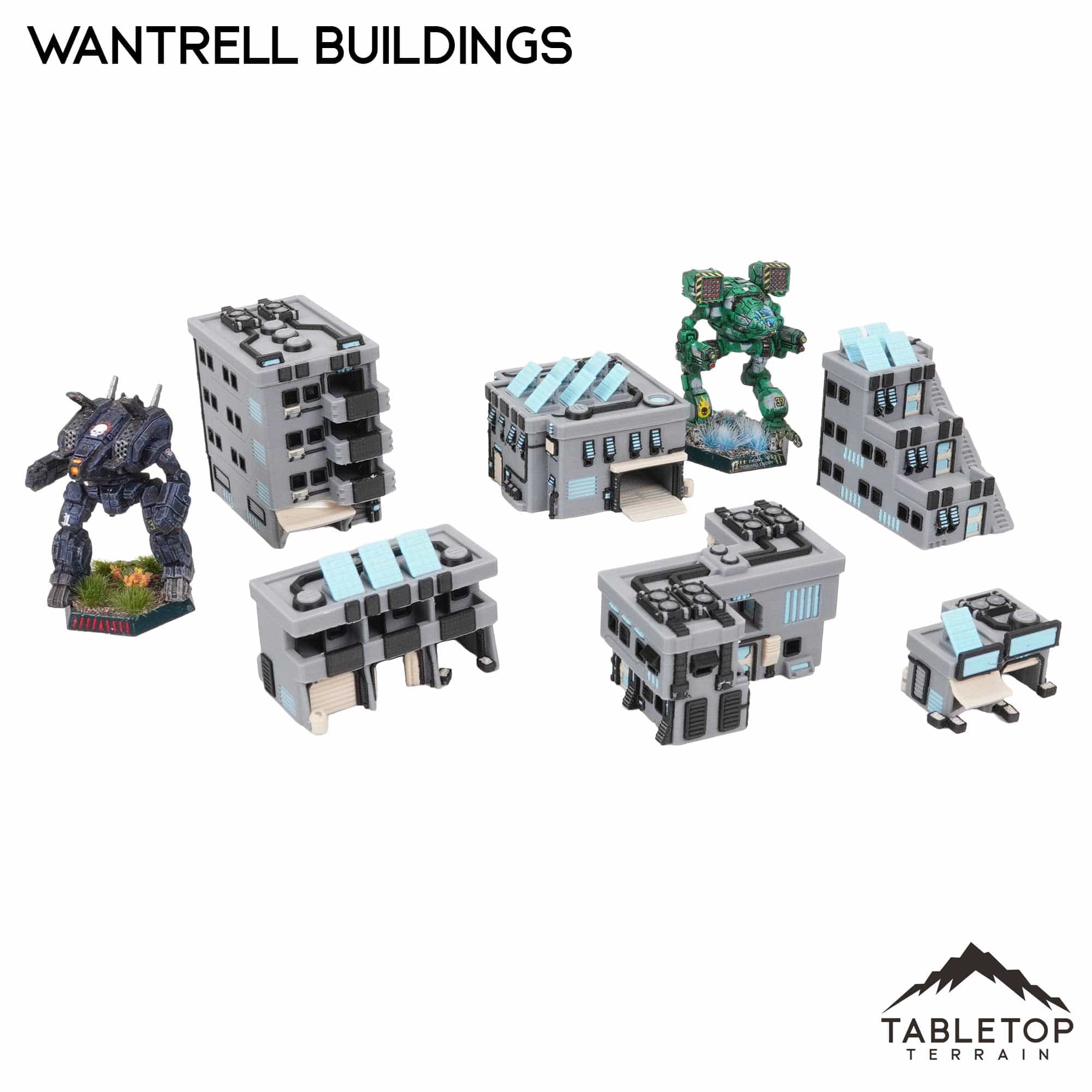 Mecha City Wantrell Buildings