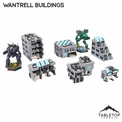 Mecha City Wantrell Buildings