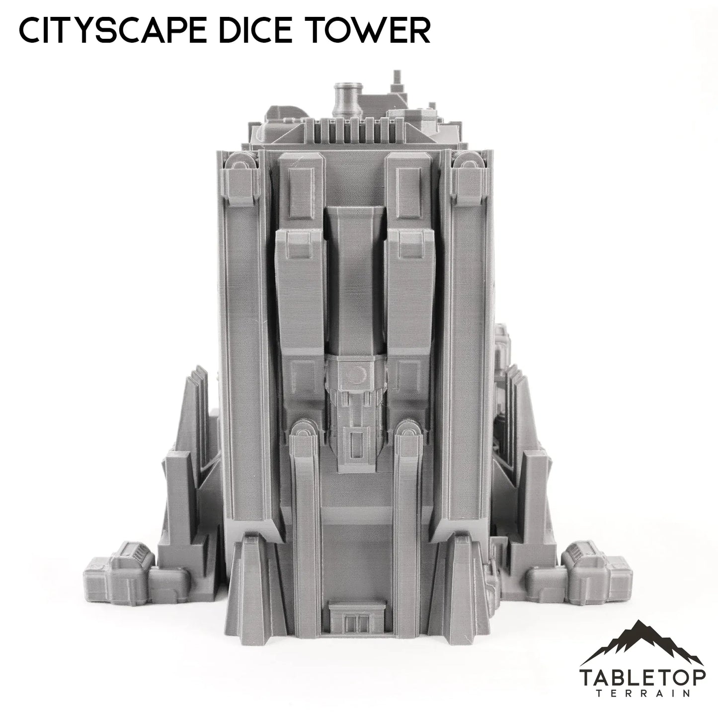 6mm Sci-Fi Cityscape Dice Tower Terrain