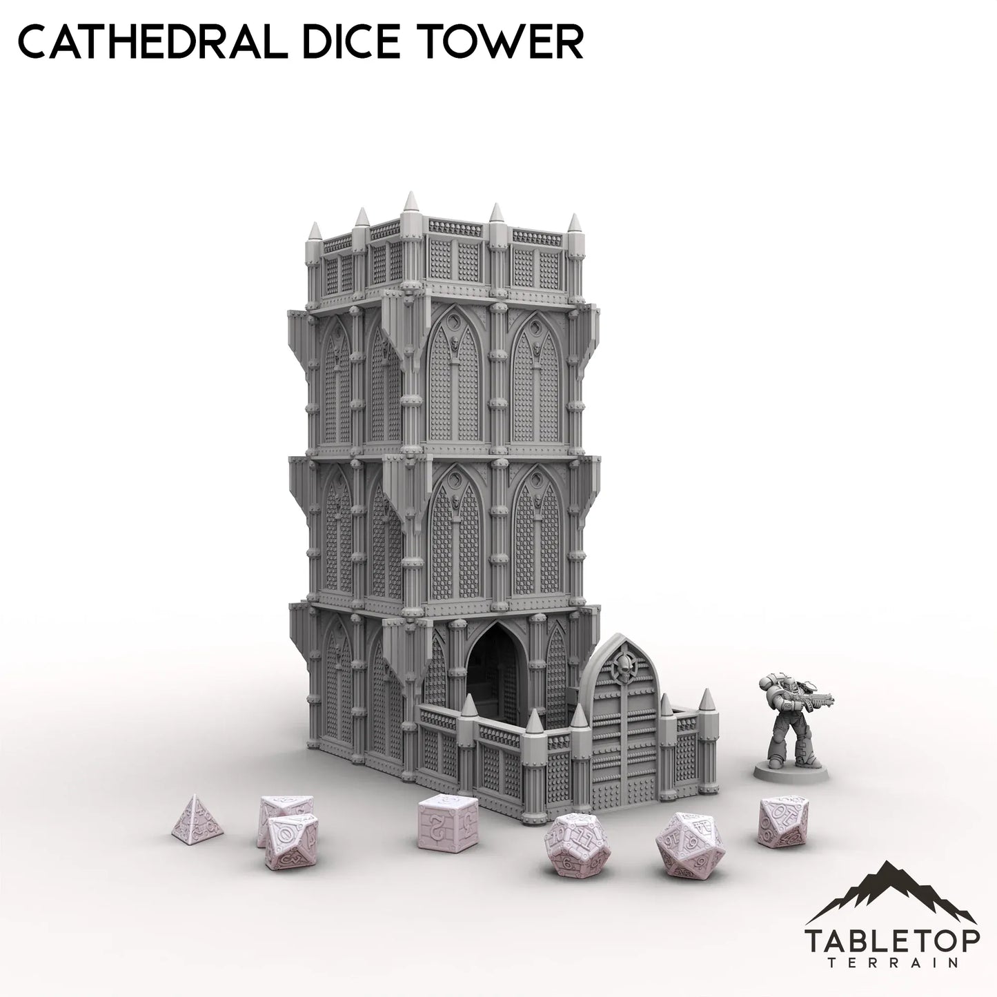 Cathedral Dice Tower