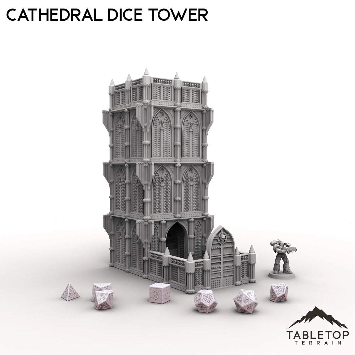 Cathedral Dice Tower