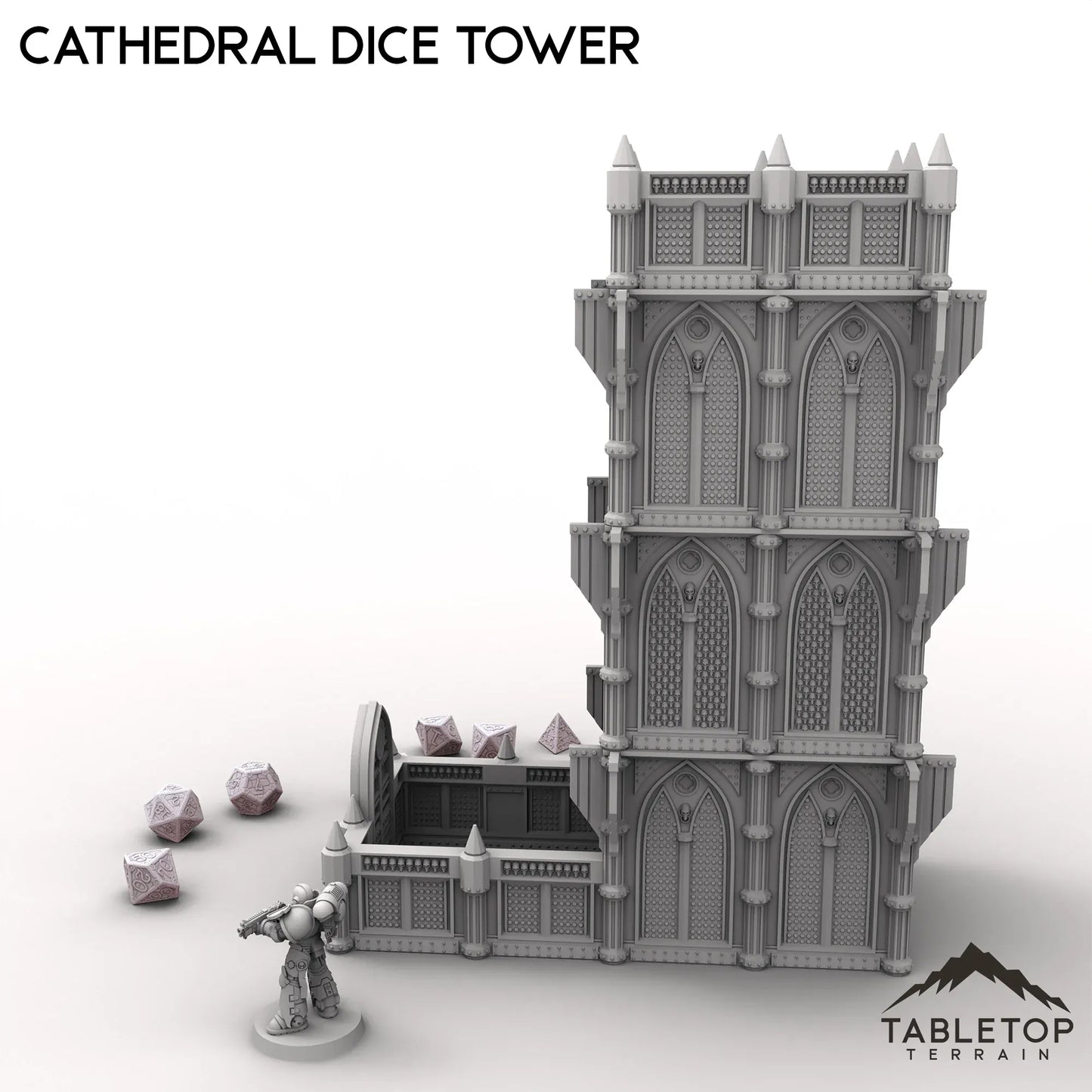 Cathedral Dice Tower