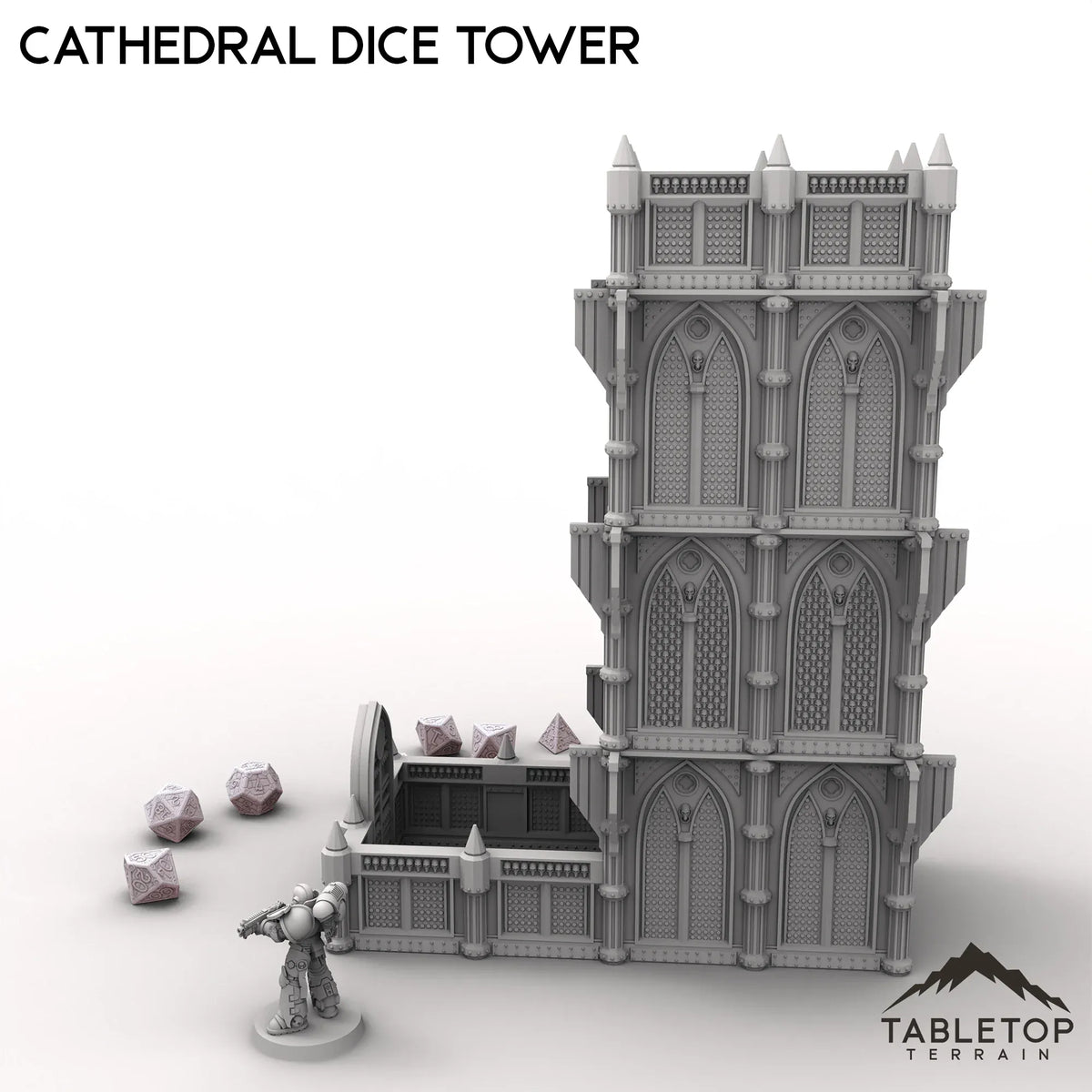 Cathedral Dice Tower
