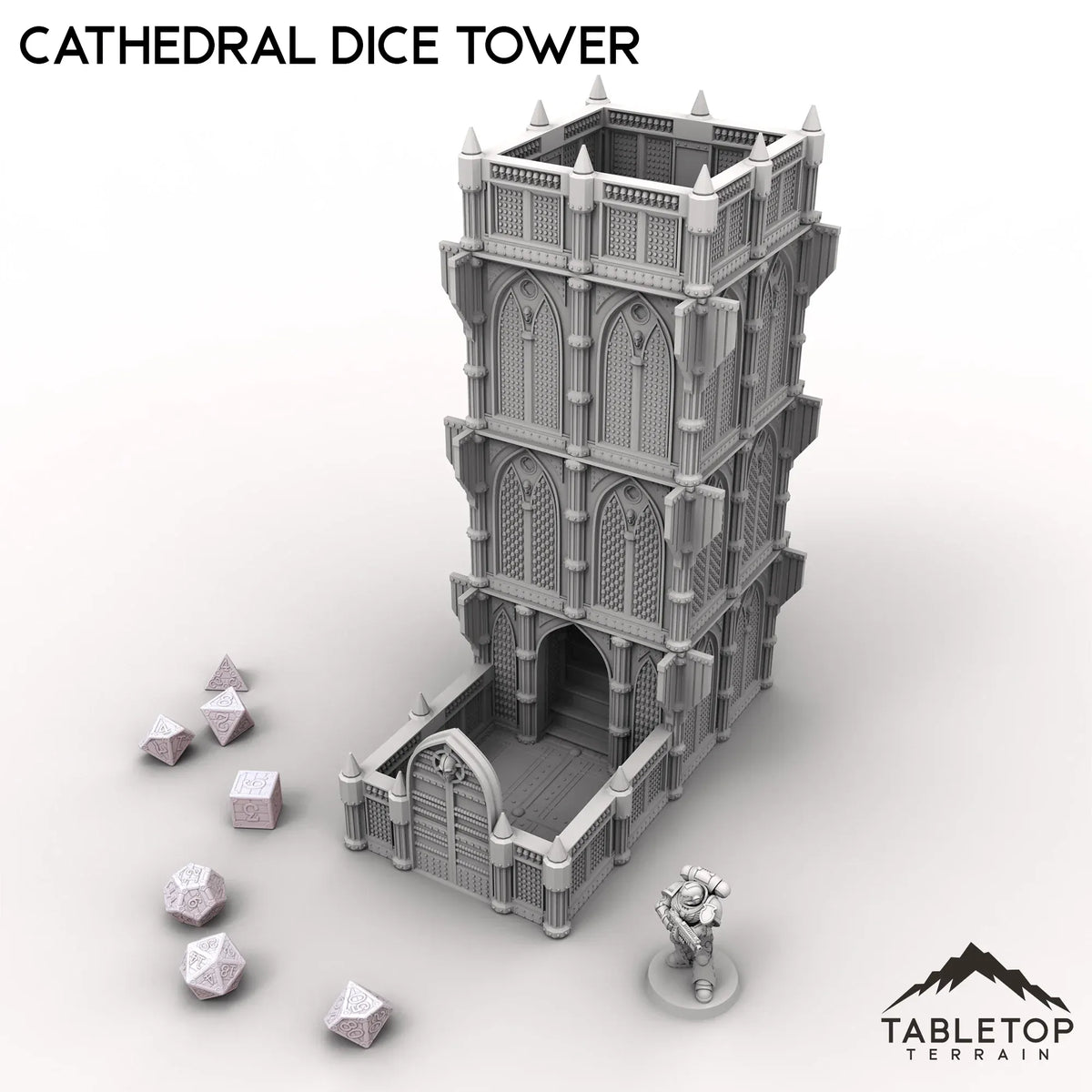 Cathedral Dice Tower