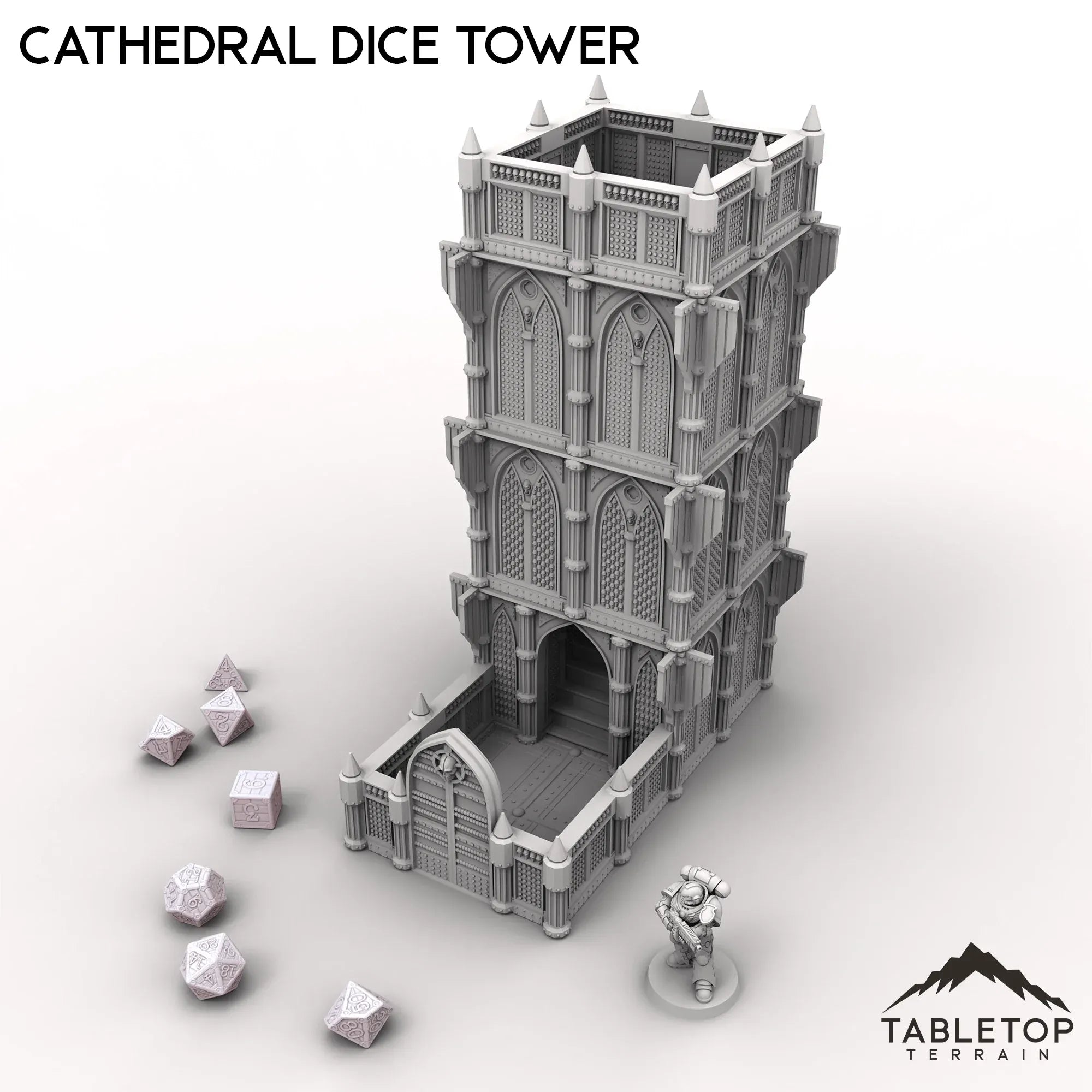 Cathedral Dice Tower