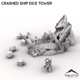 Crashed Ship Dice Tower