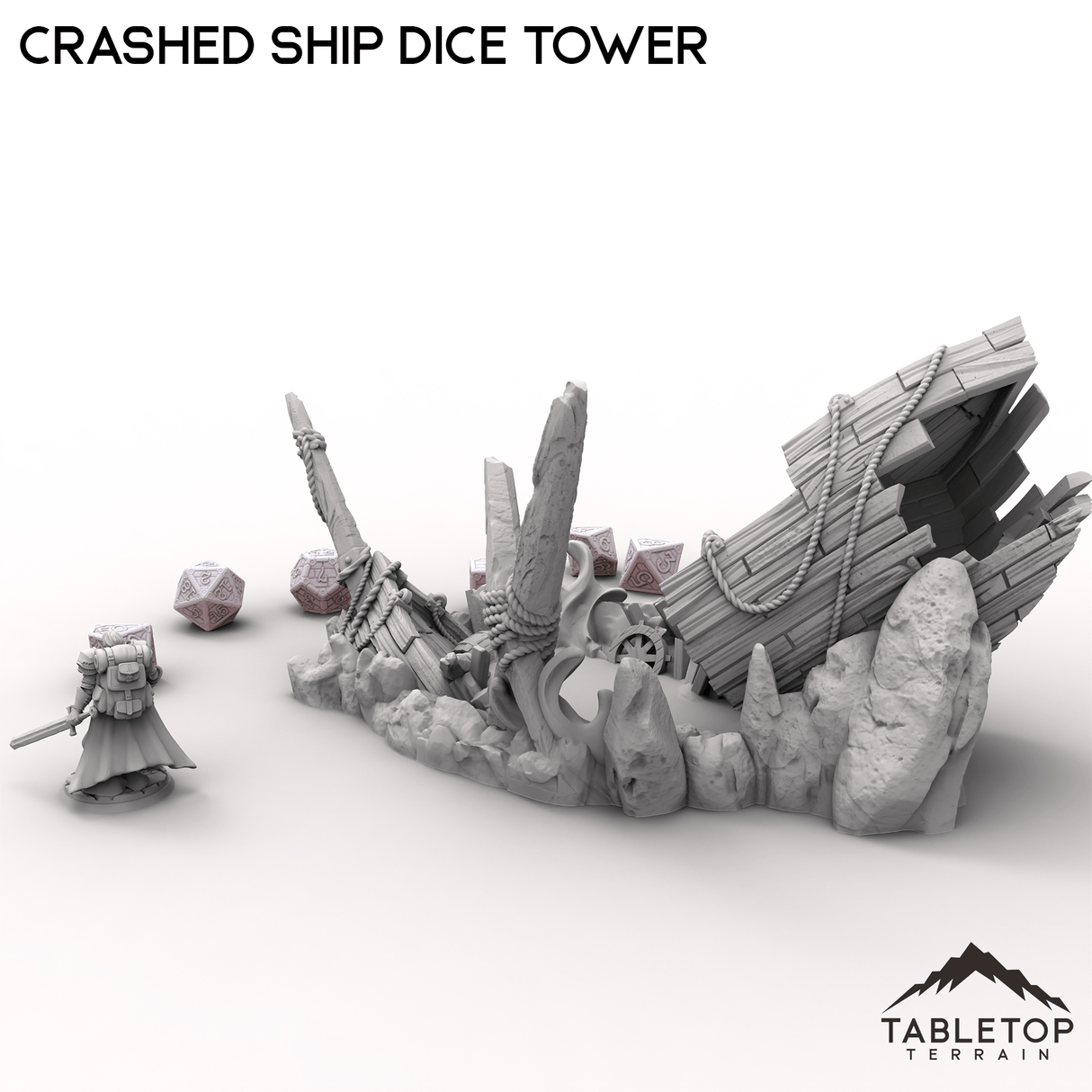 Crashed Ship Dice Tower