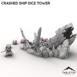 Crashed Ship Dice Tower
