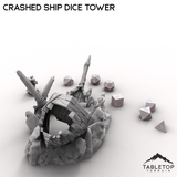 Crashed Ship Dice Tower