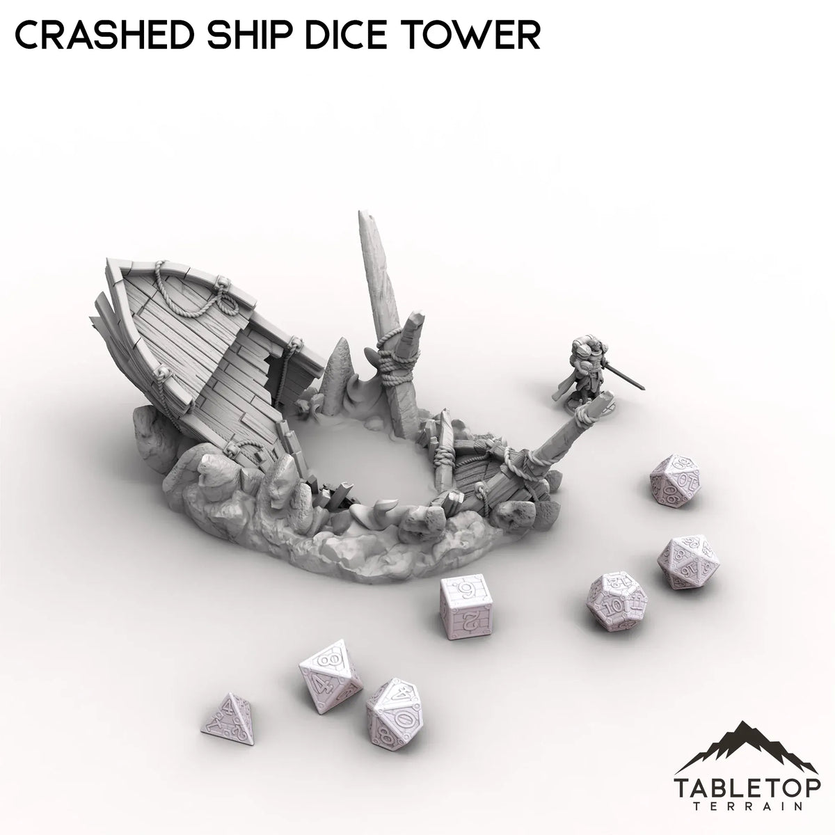 Crashed Ship Dice Tower