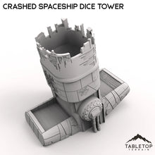 Crashed Spaceship Dice Tower