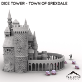 Dice Tower - Town of Grexdale - Fantasy Dice Tower