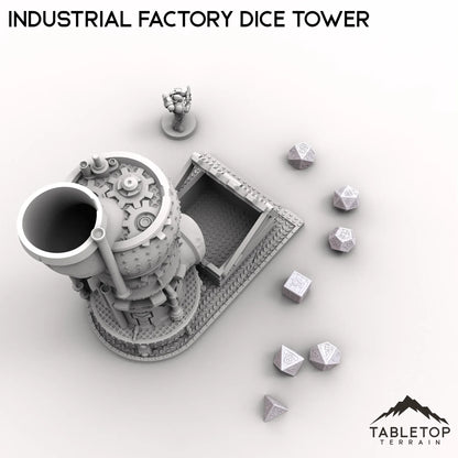 Industrial Factory Dice Tower