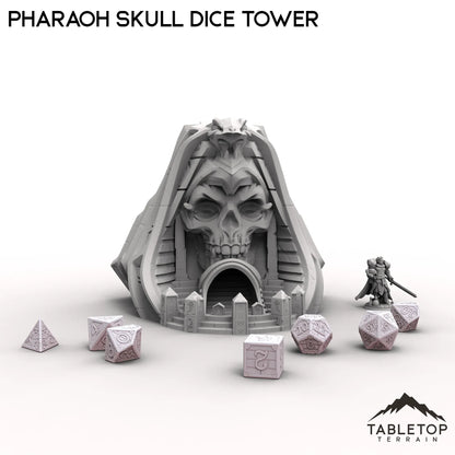 Pharaoh Skull Dice Tower