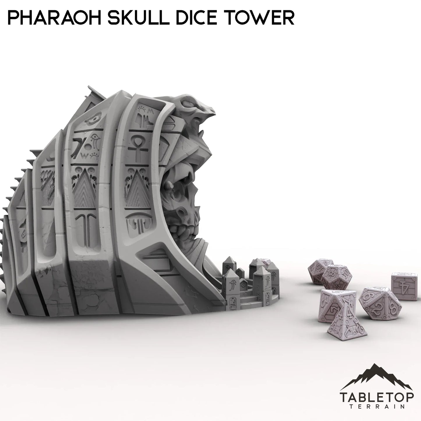 Pharaoh Skull Dice Tower