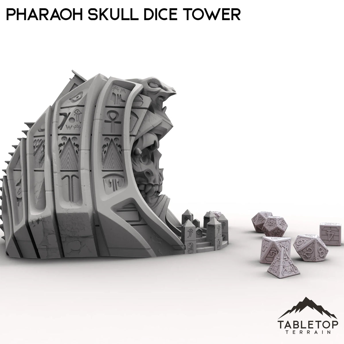 Pharaoh Skull Dice Tower