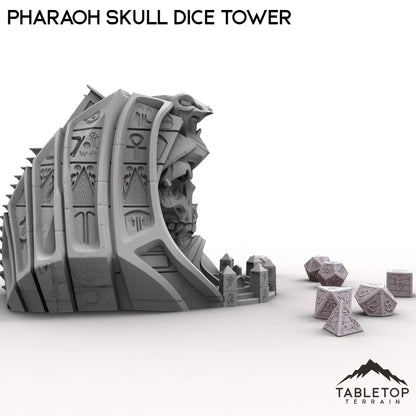 Pharaoh Skull Dice Tower
