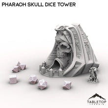 Pharaoh Skull Dice Tower