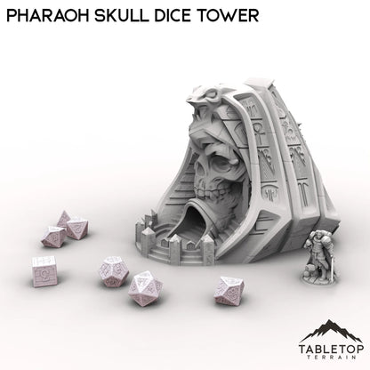Pharaoh Skull Dice Tower